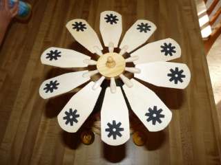   Candle Holder CHRISTMAS CANDLE WINDMILL A Frame Carousel WOOD  