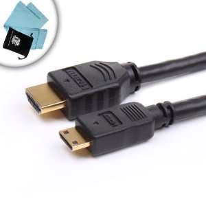  Premium High Speed 6 ft Mini HDMI 1.4 Cable with Ethernet 
