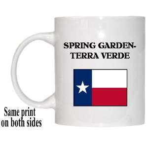   Flag   SPRING GARDEN TERRA VERDE, Texas (TX) Mug 
