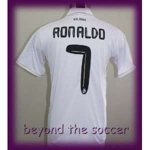  REAL MADRID HOME RONALDO 7 FOOTBALL SOCCER JERSEY SMALL 