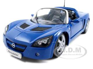 2001 OPEL SPEEDSTER BLUE 118 DIECAST MODEL CAR  