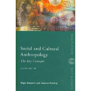   and Cultural Anthropology Nigel/ Overing, Joanna Rappaport Books