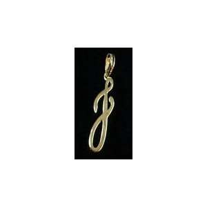  Your Initial Gold Filled Charm Pendant   J Everything 