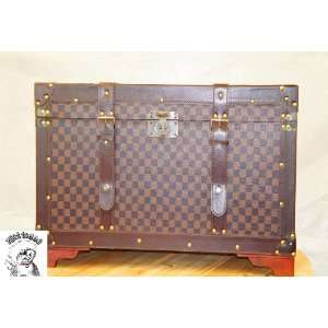  PHAT TOMMY Retro Vintage Decorative Trunk Chest   Checked 