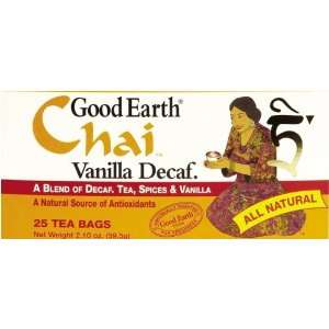  Chai Vanilla Decaf Tea (25 bag)