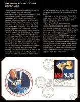 US #1909 Flown on Space Shuttle Challenger into Space from 1983  