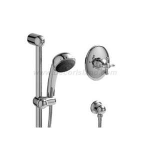   balance shower with stops GN64+CW Chrome w/White Cap