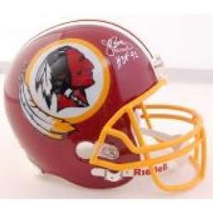  Autographed John Riggins Helmet   Autographed NFL Helmets 