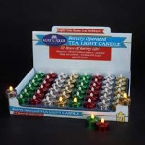  Battery Operated Flicker Led Tea Lite Candle(Pack Of 288) Beauty