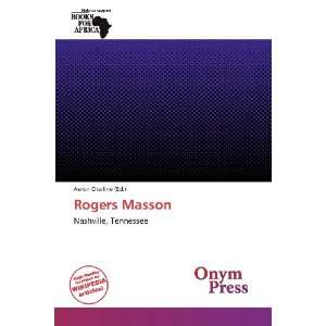  Rogers Masson (9786138554950) Aeron Charline Books