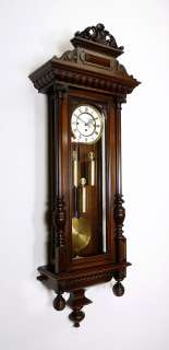   , Vienna Gebr. Resch 3 weight clock at 1888 Grand Sonnerie  