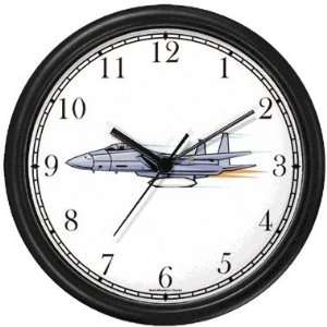  F15 Eagle Jet Fighter Wall Clock by WatchBuddy Timepieces 