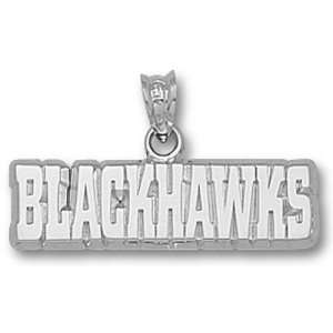  Chicago Blackhawks NHL Blackhawks Pendant (Silver 