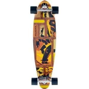   Burner Complete Longboard Skateboard   8.5 x 34