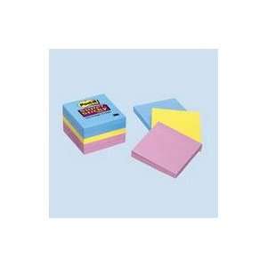  Super Sticky Note Pads, 3 x 3, Daffodil, 90 Sheets/Pad, 5 Pads 