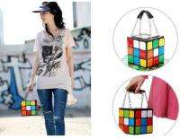   Korea Women Rubiks Cube Handbag Characteristic Shoulder Bags  