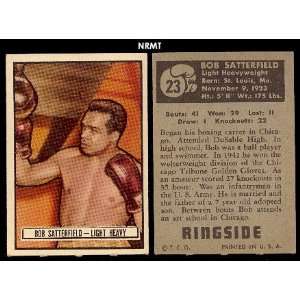   (Boxing) Card# 23 bob satterfield Ex Condition: Sports Collectibles