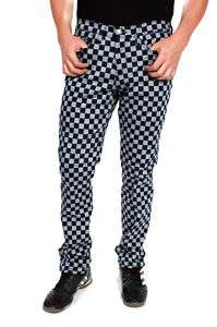 Mens » Skinny » Checker (checkered) jeans made in USA  