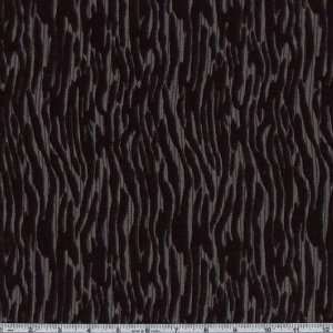   Velvet Zebra Stripes Black Fabric By The Yard: Arts, Crafts & Sewing