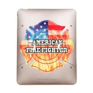  iPad 5 in 1 Case Metal Bronze American Firefighter 
