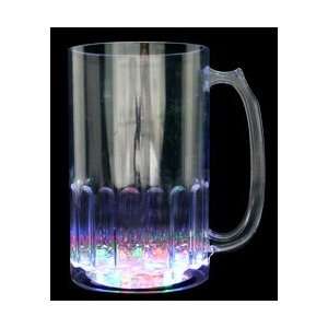   350ml 12oz Color Changing LED Flash Light Beer Mug: Kitchen & Dining