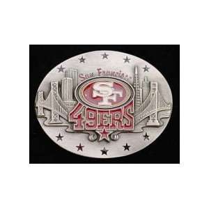  San Francisco 49ers Belt Buckle: Sports & Outdoors