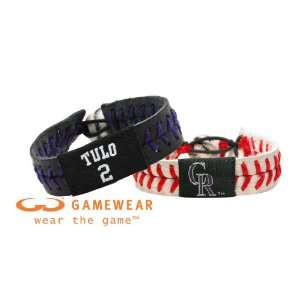  Troy Tulowitzki Team Color Jersey Bracelet and Colorado 