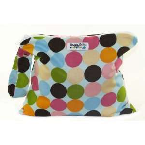  Snuggy Baby Wet Bag   Blue Mod Dots: Baby
