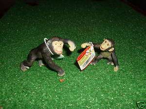 CHIMPANZEE AND BABY by Safari Ltd; toy/monkey/monkeys/  
