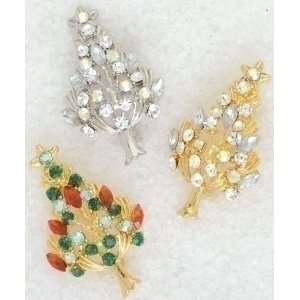  Club Pack of 24 Christmas Jewelry Gold & Silver Gem 