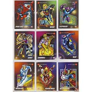  1992 Impel Marvel Universe Series 3 Complete Card Set 