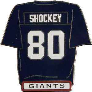    New York Giants Jeremy Shockey Player Pin
