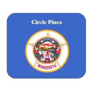   State Flag   Circle Pines, Minnesota (MN) Mouse Pad 