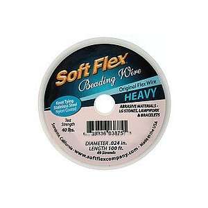  Soft Flex Best Beading Wire .024 Inch  100 Feet. Arts 