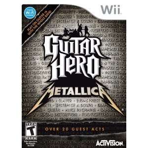  Wii Guitar Hero Metallica Guitar Bundle (Game + Guitar 