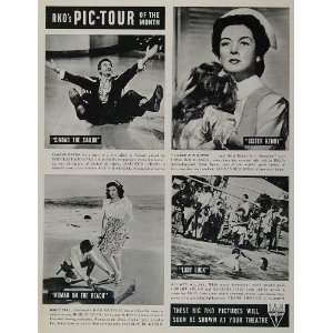  1946 RKO Movie Ads Sinbad Douglas Fairbanks Jr. Bennett 