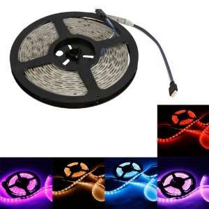 New 16.4 Ft 300 x 5050 RGB SMD Color Changing Flexible LED Strip Light 