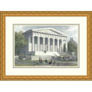  United States Bank by William H. Bartlett   Framed 