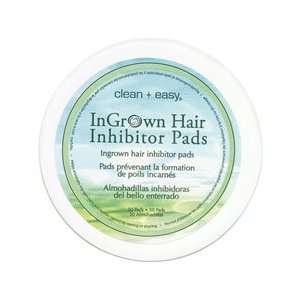  clean + easy Ingrown Hair Inhibitor Pads Beauty