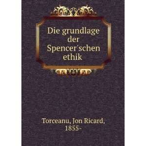   schen Ethik . (German Edition) Jon Ricard Torceanu  Books
