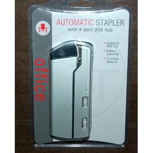 Automatic Stapler with 4 Port USB Hub 2.0   10 Sheet 