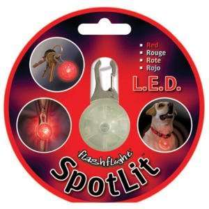    Nite Ize SpotLit LED Clip On Safety Light Red: Home Improvement