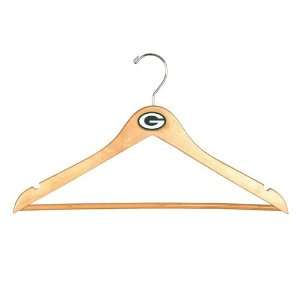   of 3 NFL Green Bay Packers Wooden Clothes Hangers 17 Home & Kitchen