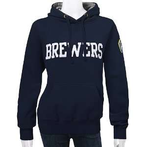  Milwaukee Brewers Womens Pullover Hoody by Soft as a 