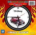 1935 Chevy Master 12  Wall Clock Chevrolet Hot Rod Classic Car 