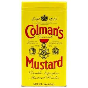Colmans Mustard Powder 454g  Grocery & Gourmet Food