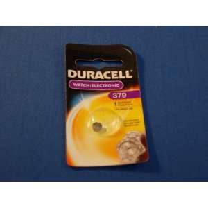 Battery, 1.5v Silver Oxide Battery Duracell) D379B (6 per pack 