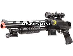   Airsoft Spring Guns M16 Rifle Shotgun Beretta Pistols w/ 1000 Free BBs
