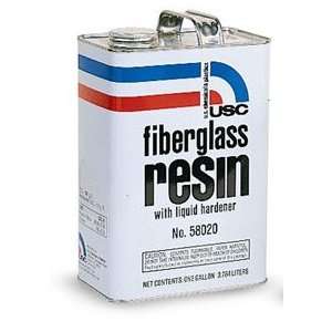 U. S. Chemical 58020 Fiberglass Resin, 1 Gallon