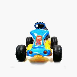  Go Kart Ride On Cars Pedal Operated Yellow: Toys & Games